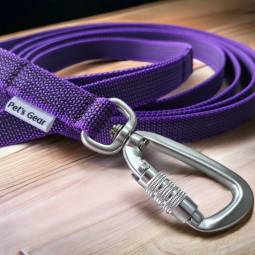 Smycz przepinana gumowana